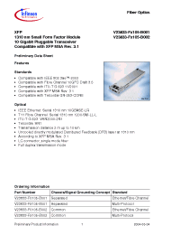 Datasheet V23833-F0105-B001 manufacturer Infineon